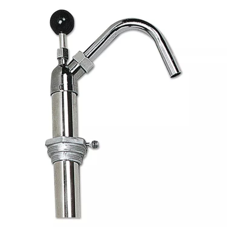 42.5 " Chrome Bottle Pump - (6) 22 oz. Pumps