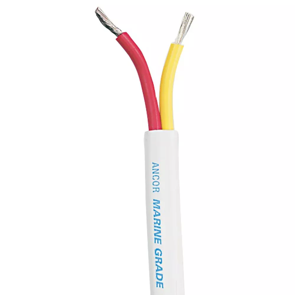 Ancor Safety Duplex Cable 142 AWG RedYellow Flat 250 124525