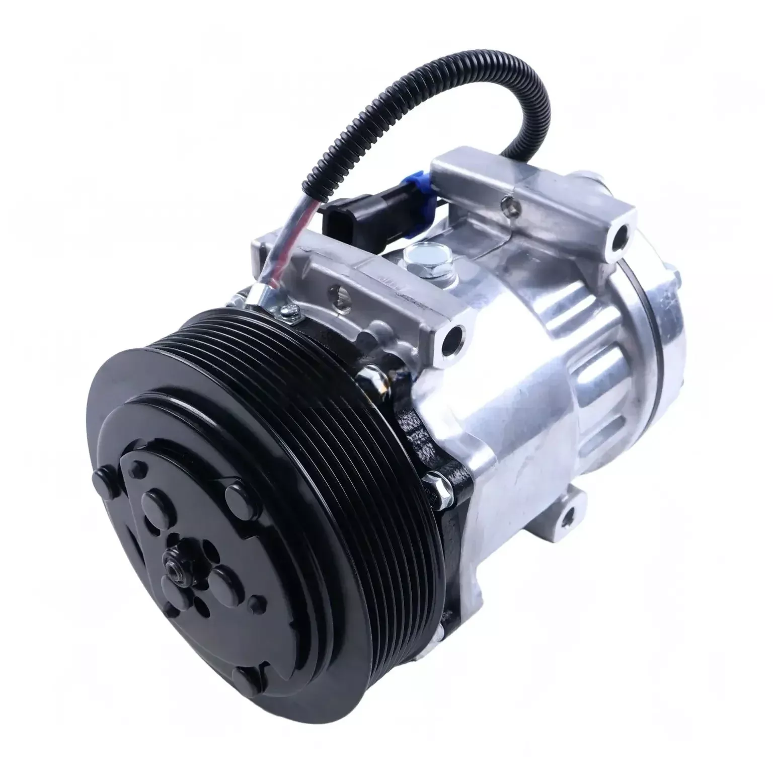 A/C Compressor F69-1014 for Paccar Engine MX13 Kenworth T660 T680 T880 Peterbilt 367 389 579 Truck - Fab Heavy Parts