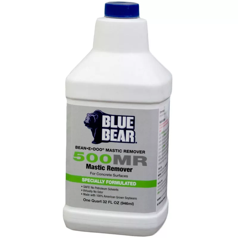 Mastic Remover 500MR Blue Bear BEAN-e-doo - 1 Quart