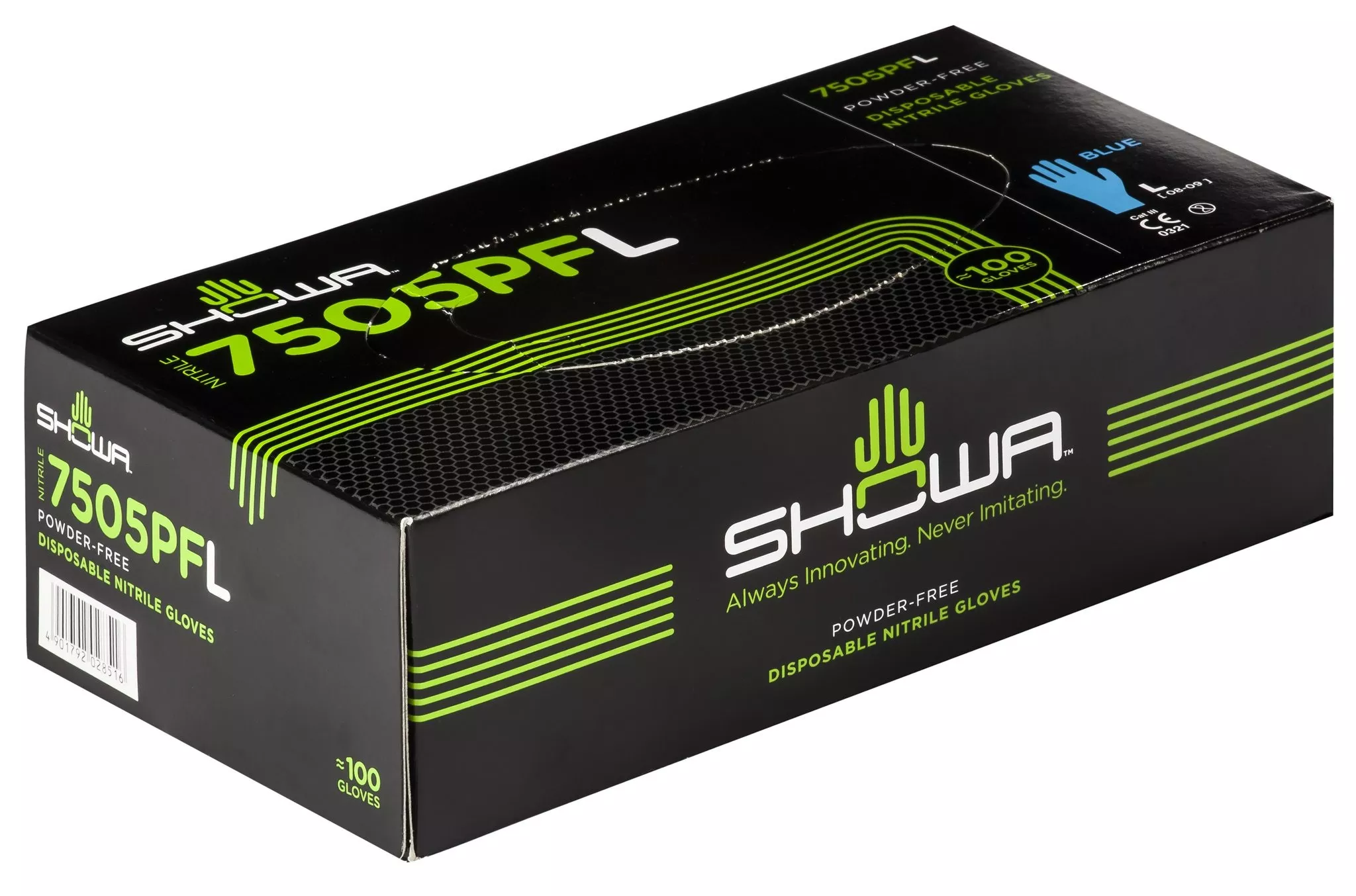 Showa Nitrile 7500PF Gloves - Runyon Surface Prep