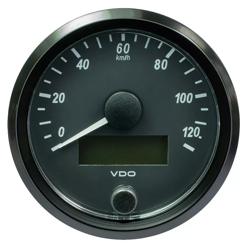 VDO SingleViu 80mm (3-1/8") Speedometer - 120 KM/H MPN - A2C3832910030