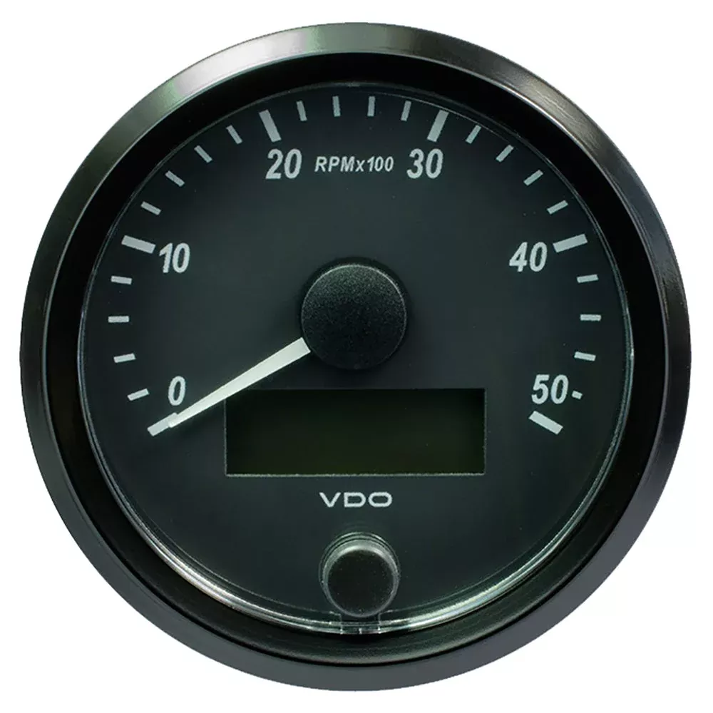 VDO SingleViu 80mm (3-1/8") Tachometer - 5000 RPM MPN - A2C3833000030