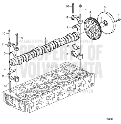 VOLVO PENTA 422426 Pin