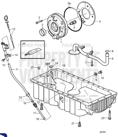 VOLVO PENTA 463963 Valve